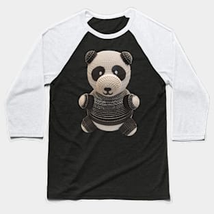 Sitting Panda Baseball T-Shirt